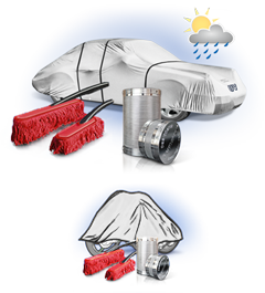 Car Cover Special Outdoor AQUA UV mit Auto-Storm® AQUA UV, Auto-Staubfrei Staubwedeln und PermaPack® Trockenzylindern